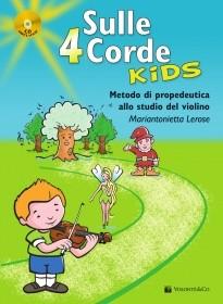 Sulle 4 corde kids + cd lerose violino