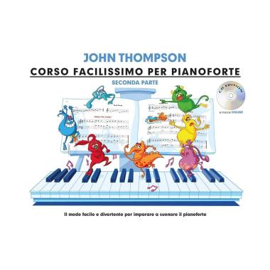 Corso facilissimo di pianoforte vol.2 thompson