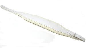 Italcinte 306a wh coppia di tracolle fisarmonica bianche