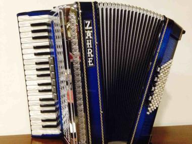 ZAHRE 372M - 72bassi - IRLANDA TONE colore BLU sfumato