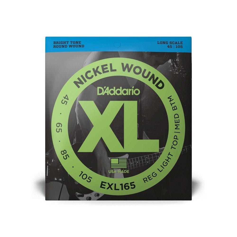 D'addario exl165 set corde basso elettrico