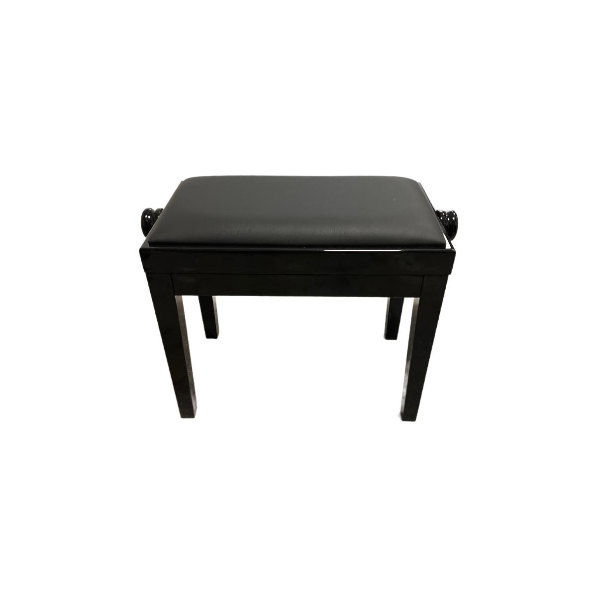 Discacciati 105 panca pianoforte nera lucida