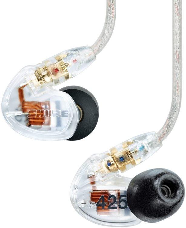 SHURE SE425 Auricolari doppio driver HD Traslucidi