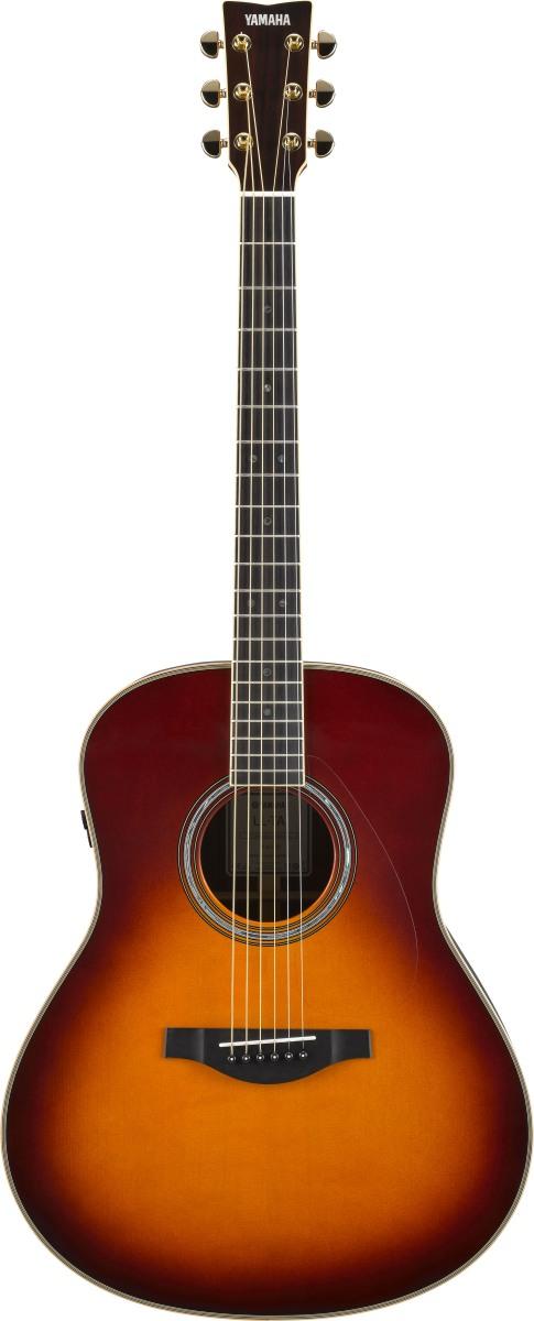 Yamaha llta brown sunburst transacoustic chitarra acustica elettrificata