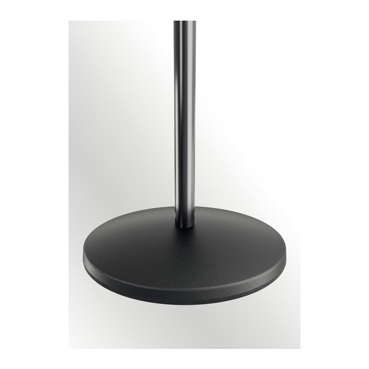 Konig & meyer 26200 asta microfonica dritta con base tonda