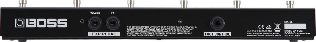 Boss gafc pedaliera di controllo per amplificatori roland e boss