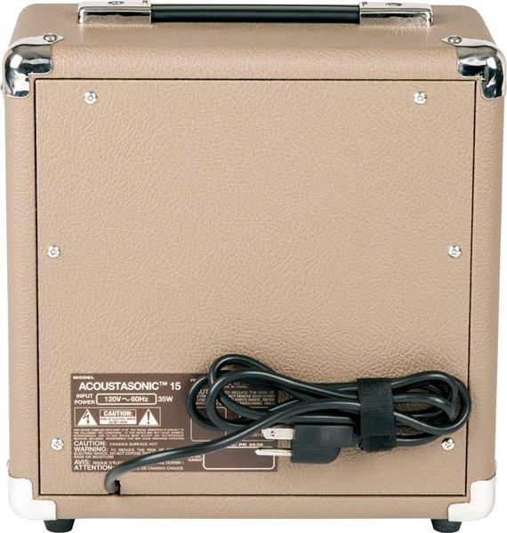 Fender acoustasonic 15 amplificatore per chitarra acustica