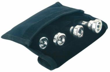 Bob reeves custodia in pelle per 4 bocchini per tromba