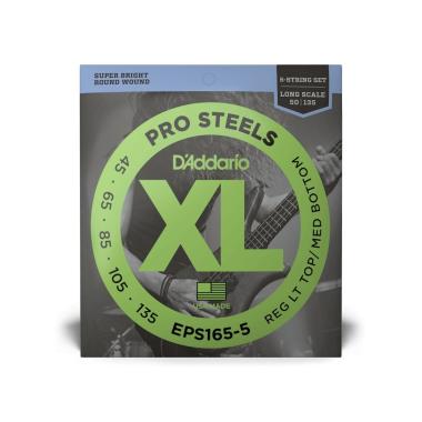D'addario eps165/5 set corde basso elettrico