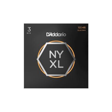D'addario nyxl1046-3p set corde chitarra elettrica