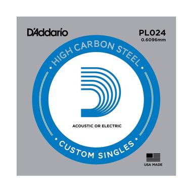 D'addario pl024 corda singola chitarra acustica / elettrica