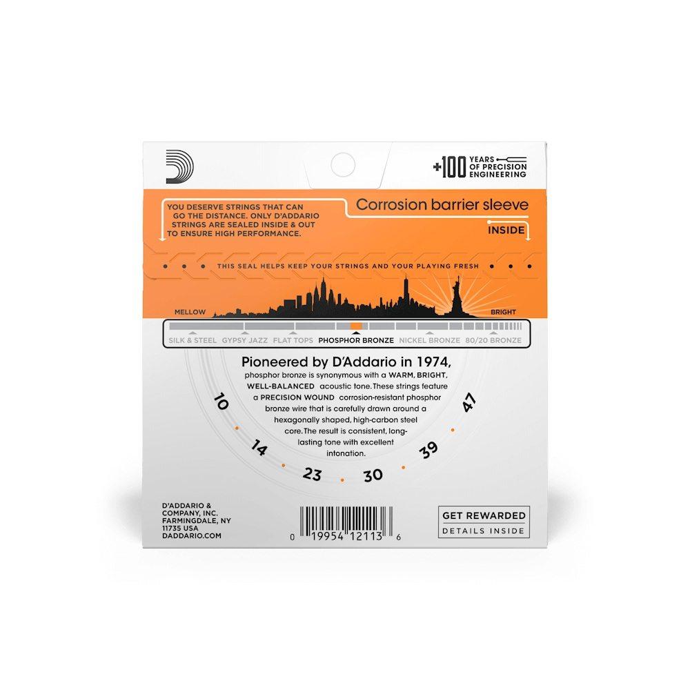 D'addario ej15 set corde chitarra acustica