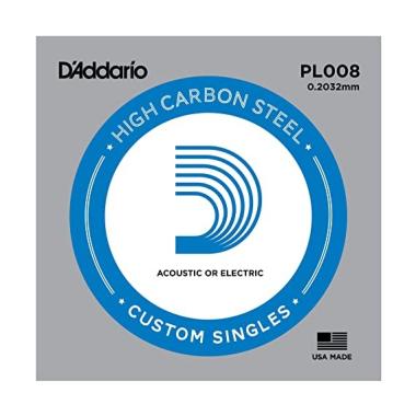 D'addario pl008 corda singola chitarra acustica / elettrica