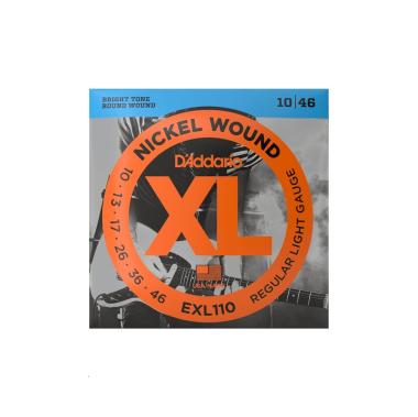 D'addario exl110 set corde chitarra elettrica 10-46