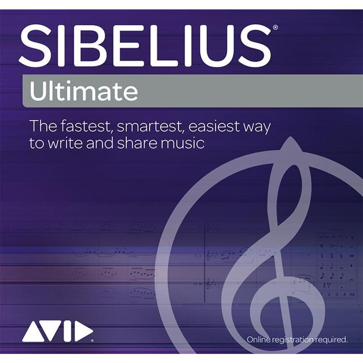 Avid sibelius | ultimate perpetual license