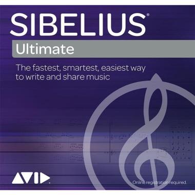 Avid sibelius | ultimate standalone perpetual upgrade seat from 1 - 7.5