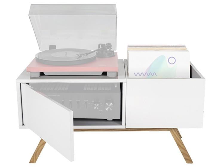 Glorious turntable lowboard